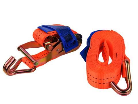 GEKO Pas transportowy ściągający  z grzechotką 2T/6m/35mm