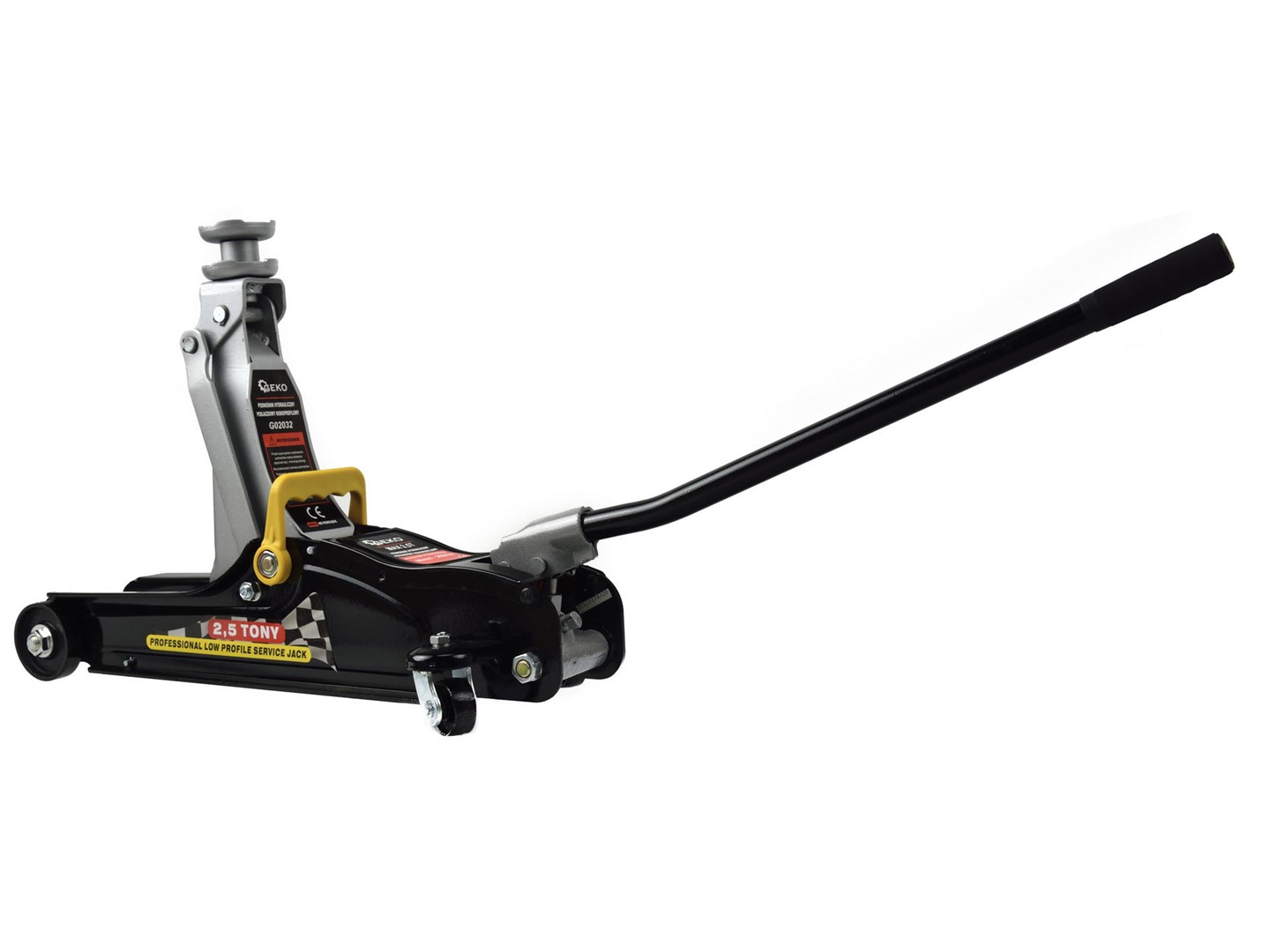 GEKO Podnośnik hydrauliczny niski profil 2,5T/karton