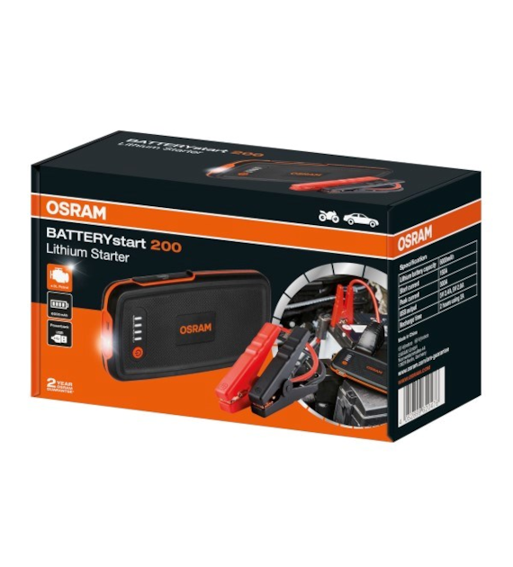 Prostownik OSRAM inteligentny cyfrowy  6V/12V - 6A *BATTERYcharge 906*