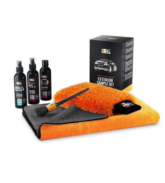 ADBL Kit EXTERIOR SAMPLE SET - zestaw kosmetyków i akcesoriów do pielęgnacji lakieru WW