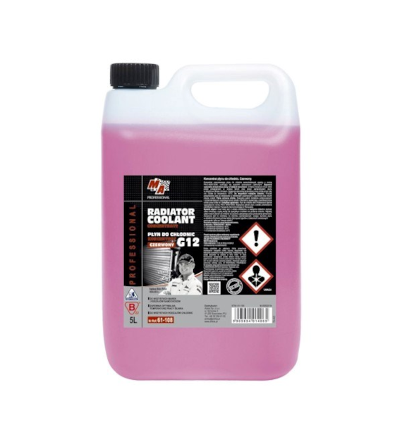 KONCENTRAT Płyn do chłodnic MA PRO czerwony G12 5L (61-108)