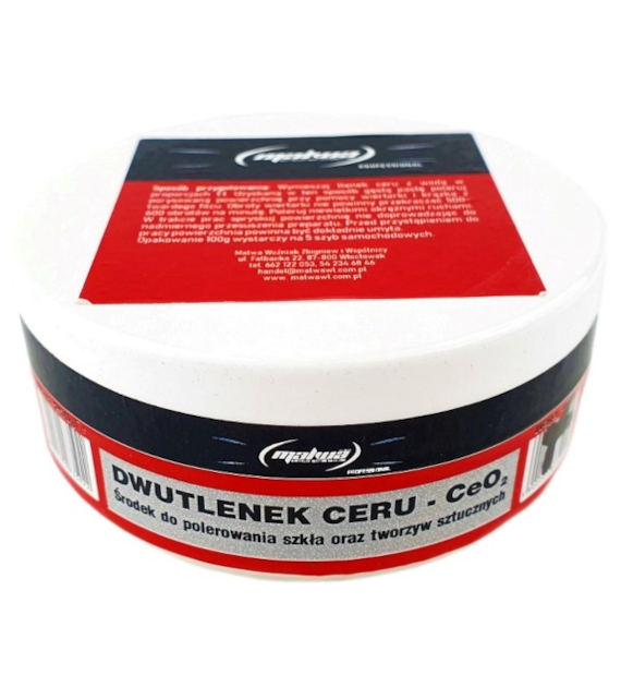 Środek do polerowania szkła - dwutlenek ceru 250g MALWA