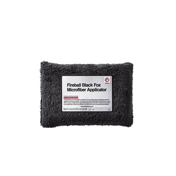 FIREBALL Black Fox Applicator aplikator mikrofibrowy qq