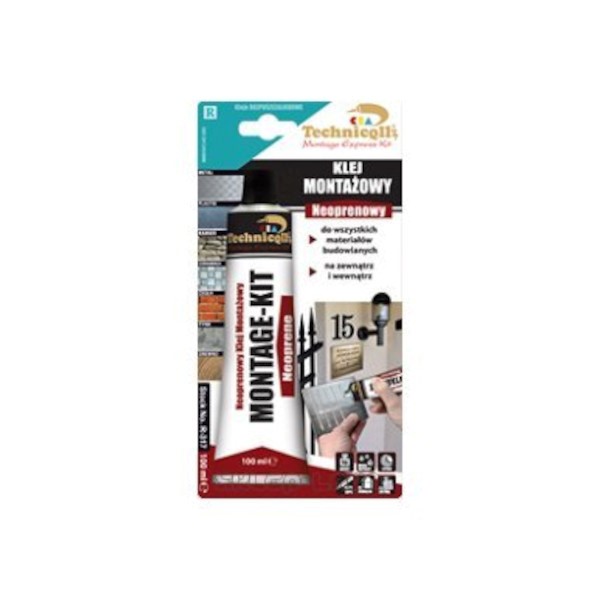 TECHNICQLL- Klej Montażowy Neoprenowy 100ml