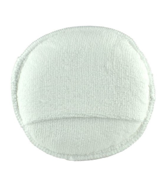 Aplikator WHITE BEAR. Gąbka z kieszonką, obszyta mikrofibrą. op. 1szt.