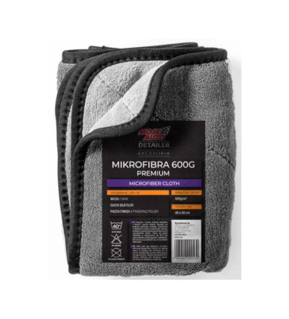 Moje Auto Detailer Mikrofibra Premium 60x40cm 600g/m2 (19-631)