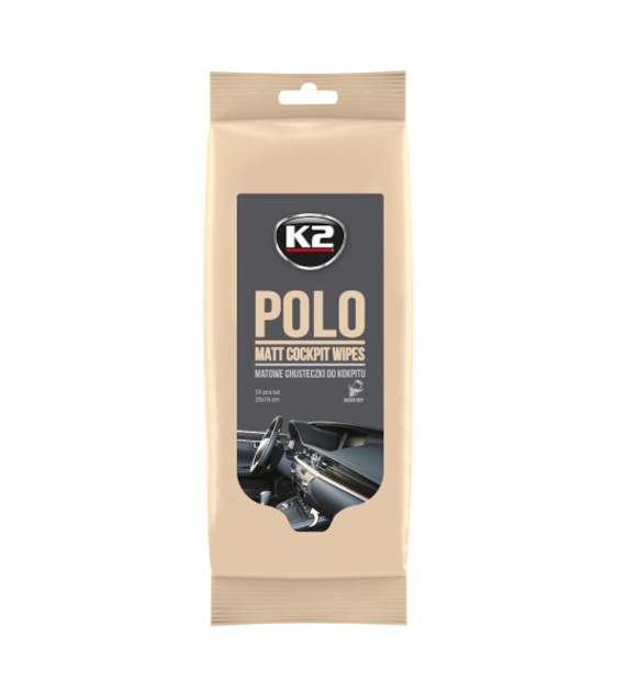 K2 Polo matowe ściereczki do kokpitu    (K425) (op. 12szt)