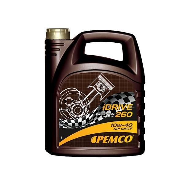 Olej Pemco 10W/40 Pemco iDrive 260 SN/CF A3/B3 op.  5L