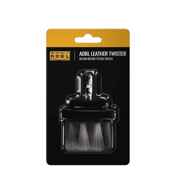 ADBL Leather Twister 50mm okrągła szczotka do skóry  na wiertarkę 