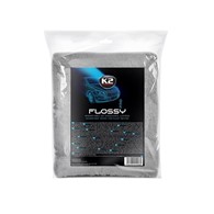 K2 FLOSSY PRO - ręcznik z mikrofibry do osuszania lakieru 90x60cm 800gsm