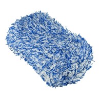 Gąbka BLUE HORNET MICROFIBER CAR WASH SPONGE biało-niebieska