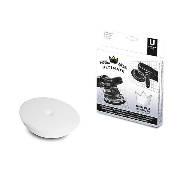 Royal Pads U-Thin Ultimate Cut DA  150mm gąbka polerska biała *RP 04-07-150*