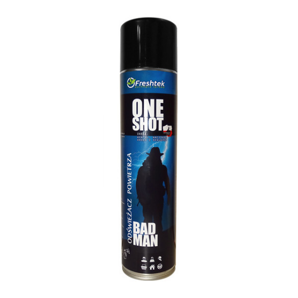 Zapach ONE SHOT Premium Line Bad Man 600ml neutralizator FRESHTEK