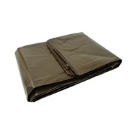 GEKO Plandeka 5x6 extra gruba brązowa