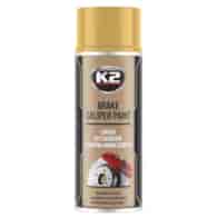 K2 CALIPER  LAKIER DO ZACISKÓW HAMULCOWYCH *złoty* spray 400ml   (L346ZL)