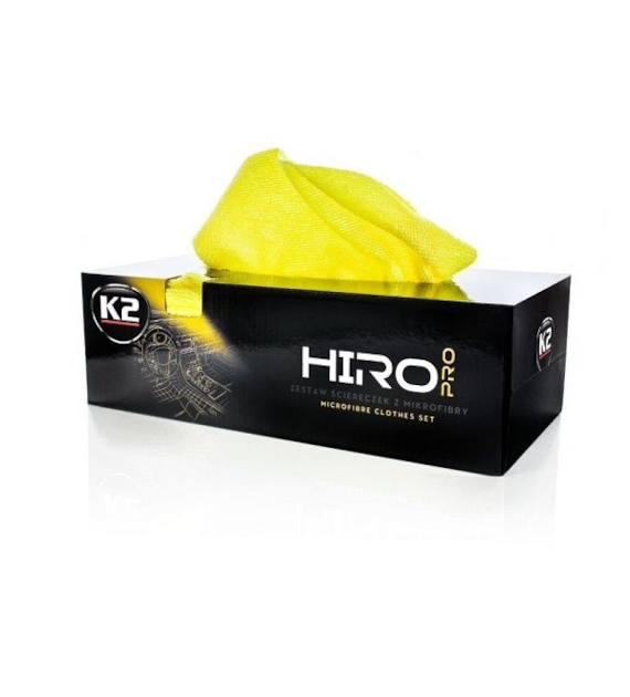 K2 Hiro Pro - Zestaw ściereczek z mikrofibry 30x30cm 170gsm 30szt. (D5100)