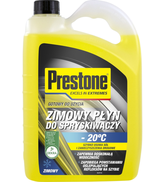 Płyn do spryskiwaczy zimowy  4L Prestone  -20C