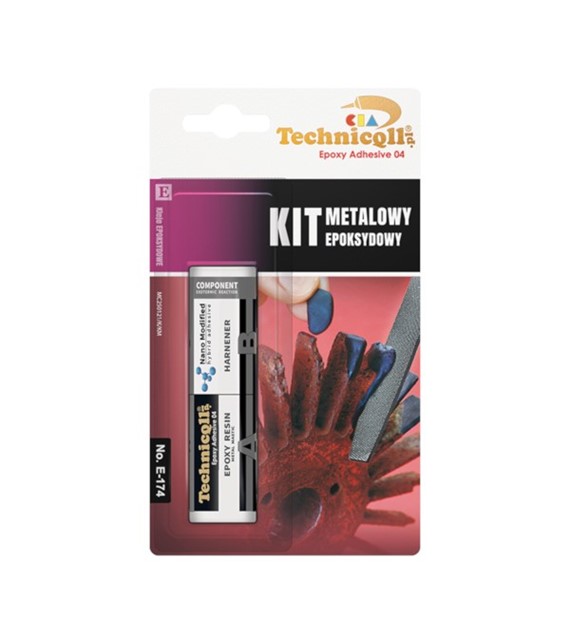 TECHNICQLL- Kit Metalowy Epoksydowy 40g