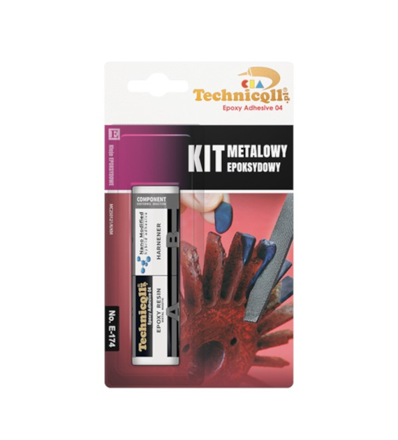 TECHNICQLL- Kit Metalowy Epoksydowy 40g