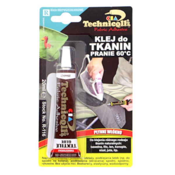 TECHNICQLL- Klej do Tkanin 20ml