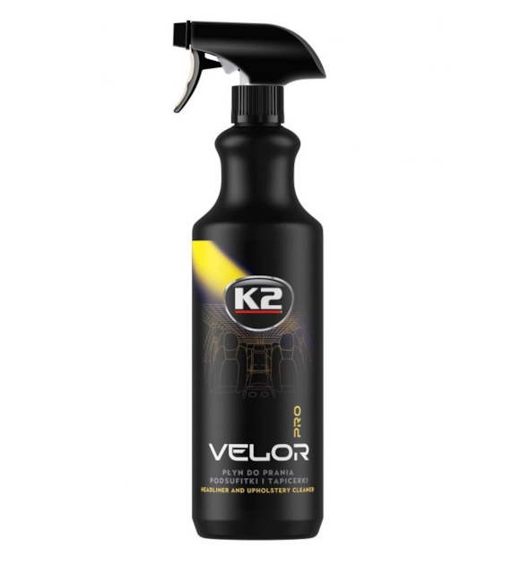 K2 VELOR PRO płyn do czyszczenia podsufitki i tapicerki 1L  (D5031) (op. 6szt)