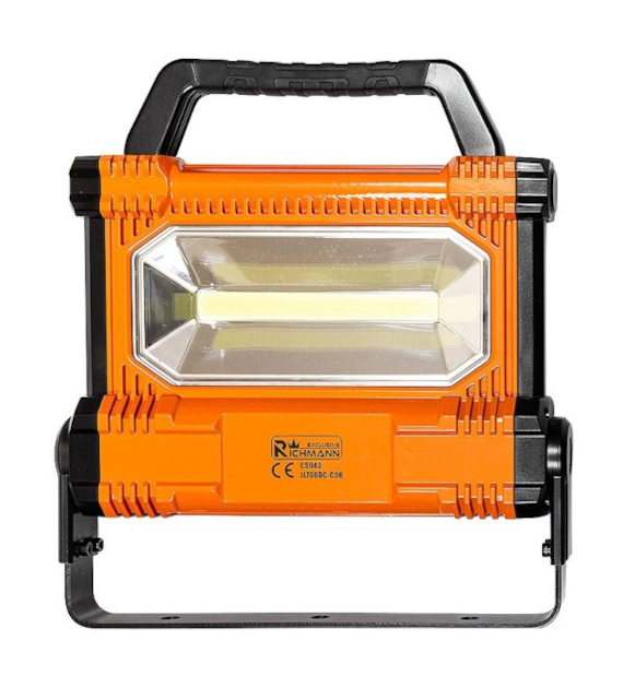 CORONA LAMPA HALOGENOWA AKUMULATOROWA COB-LED 30W