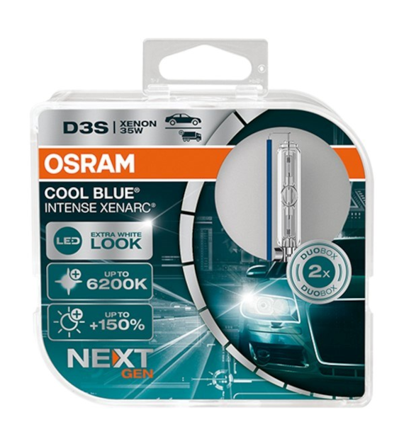 Żarówka Xenon  Osram  D3S 35W XENARC COOL BLUE Intense 6200K  DUO 2szt. komplet !!!