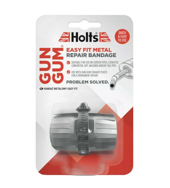 Holts metalowa opaska naprawcza do zakrzywionych rur Gun Gum
