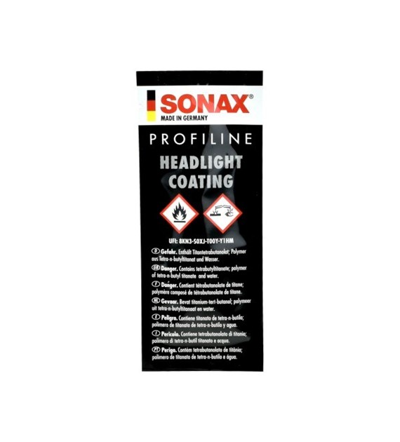 SONAX Profiline Headlight coating ceramiczne zabezp. reflektorów (UWAGA! 1 saszetka 5ml!) (276541)