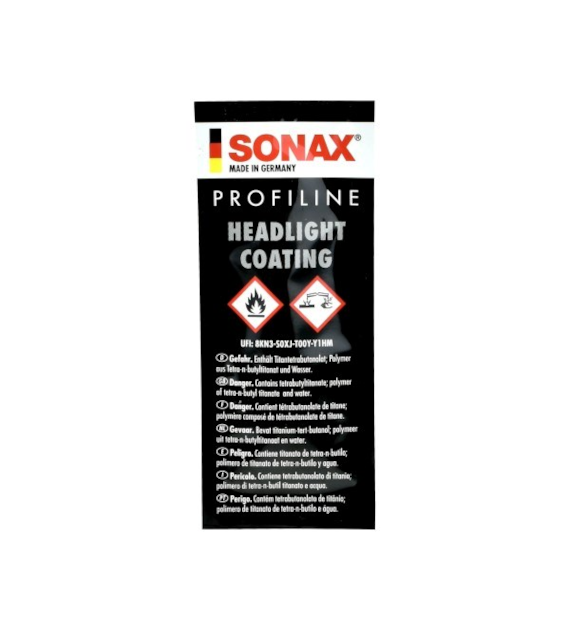 SONAX Profiline Headlight coating powłoka ceramiczne zabezp. reflektorów , lamp (UWAGA! 1 saszetka 5ml!) (276541)