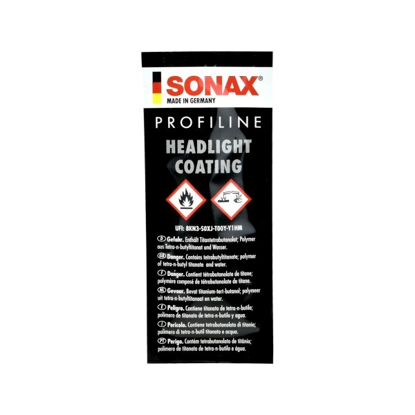 SONAX Profiline Headlight coating ceramiczne zabezp. reflektorów (UWAGA! 1 saszetka 5ml!) (276541)