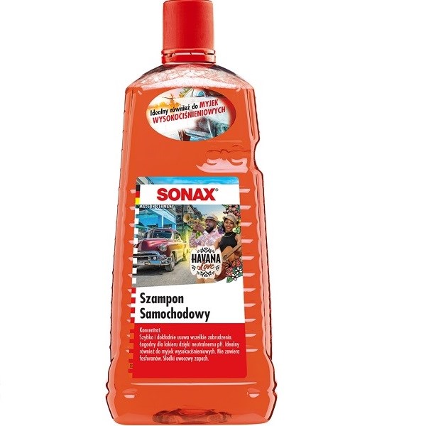 SONAX szampon samochodowy koncentrat HAVANA LOVE neutralne ph 2L *do myjek* (328541)