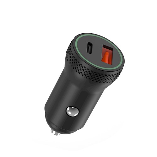 AKC.Ładowarka samochodowa XO 1×USB 1XUSB-C 3,0A 18W*GSM106742*