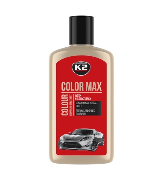 K2 Color Max wosk czerwony 250ml    (K020RED)