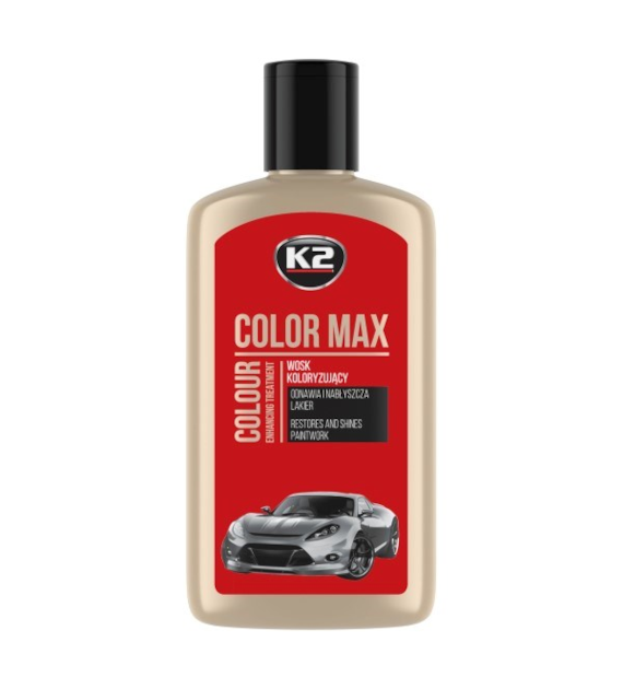 K2 Color Max wosk czerwony 250ml    (K020RED)