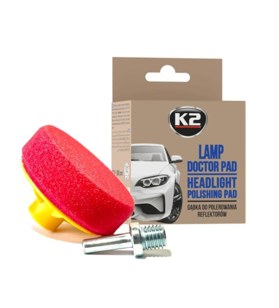 K2 Lamp Doctor gąbka na wkrętarkę do polerowania lamp   (K533) (op. 24szt)