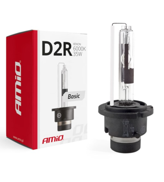 Żarówka Xenon AMIO D2R 6000k 35W *01412* Basic