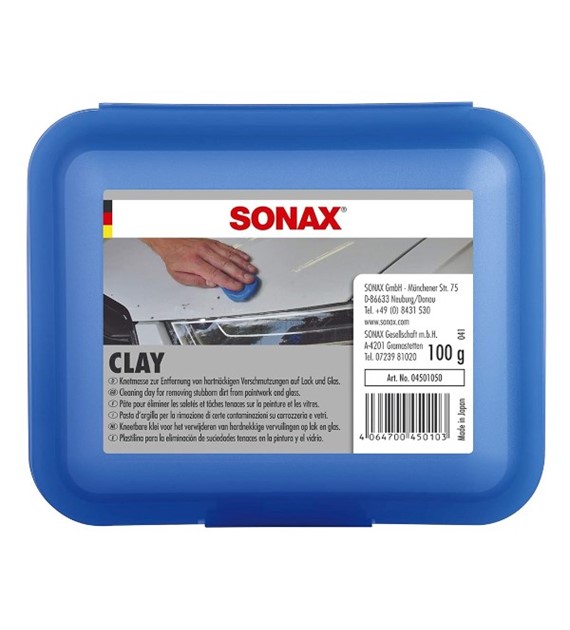 SONAX glinka niebieska 100g do czyszczenia lakieru  (450105)