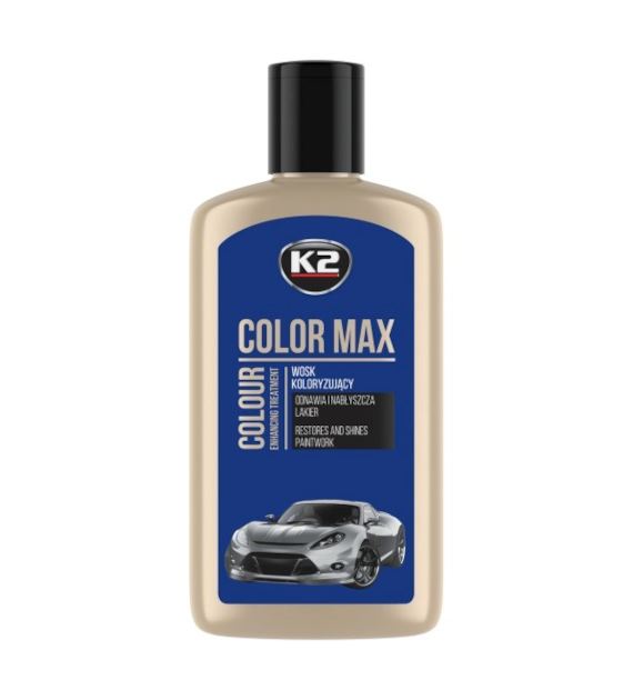 K2 Color Max wosk granatowy 250ml    (K020DARKBLUE)