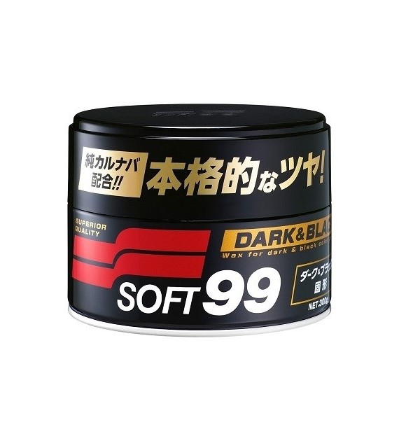 SOFT99 Dark & Black Wax twardy wosk 300g (PPPP)