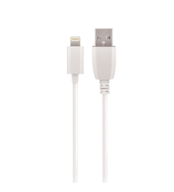 Maxlife kabel USB - Lightning 1,0 m 2A biały *OEM001514*