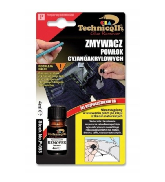 TECHNICQLL- Zmywacz do powłok cyjanoakrylowych 4ml