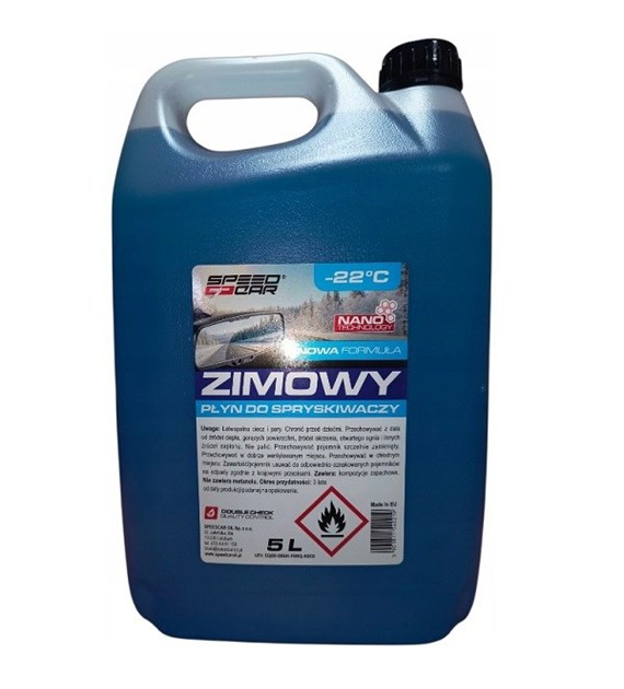 Płyn do sprysk. SPEEDCAR -22C 5l zimowy na etanolu Winter