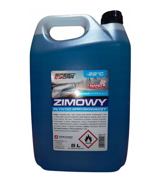 Płyn do sprysk. SPEEDCAR -22C 5l zimowy na etanolu Winter