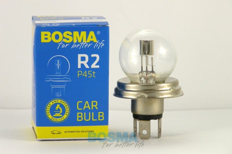 Żarówka 12V 75/70W reflektor.R2 Bosma *3516*
