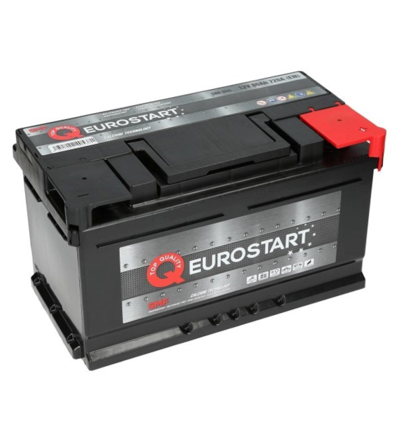Akumulator Eurostart Ah  80 /720A-12V P+