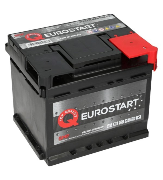 Akumulator Eurostart Ah  45 /400A-12V P+