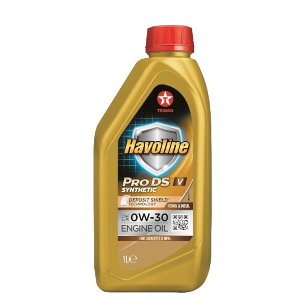 Olej TEXACO Havoline ProDS V (dawny Ultra V) 0W/30 1l  C3 VW 504/507 qq