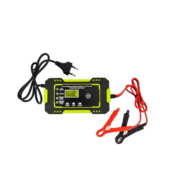 Prostownik samochodowy 12V /6A  *KD1290*  inteligentny wszytkie akumulatory Kraft&Dele