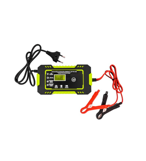 Prostownik samochodowy 12V/6A  *KD1290*  inteligentny wszytkie akumulatory Kraft&Dele